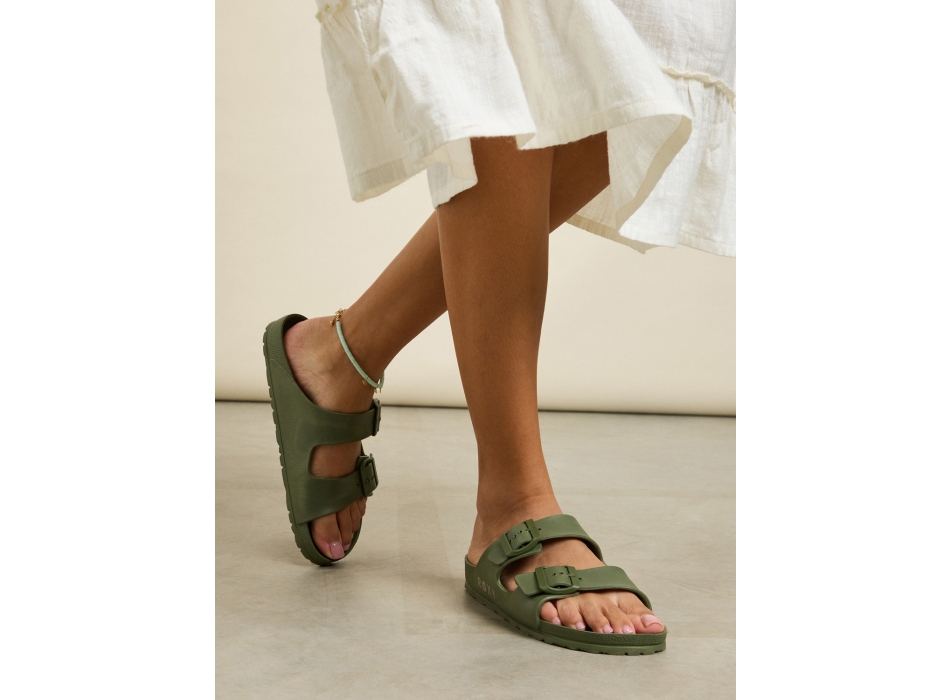ROXY KATTIE SANDALI DONNA OIL GREEN