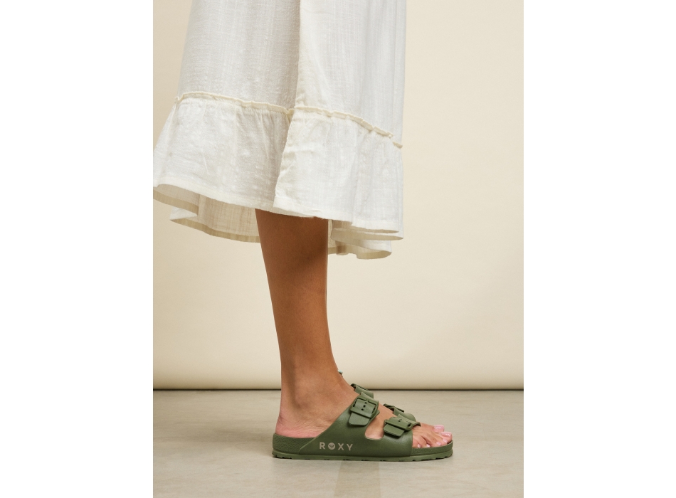 ROXY KATTIE SANDALI DONNA OIL GREEN