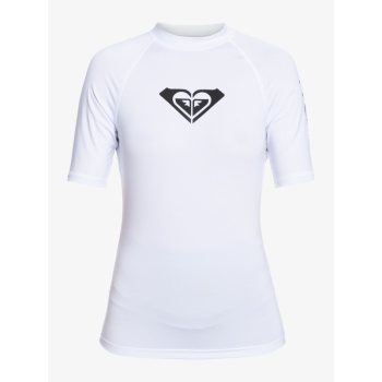 ROXY LYCRA MANICA CORTA WHOLE HEART DONNA UPF50 WHITE