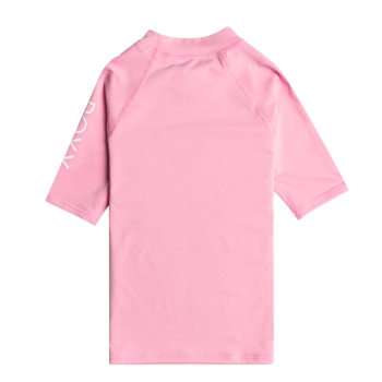 ROXY LYCRA MANICA CORTA WHOLE HEART RAGAZZA UPF50 PINK PRISM