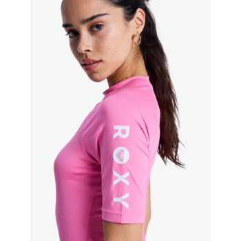 ROXY LYCRA MANICA CORTA WHOLE HEARTED DONNA UPF50 SANGRIA SUNSET