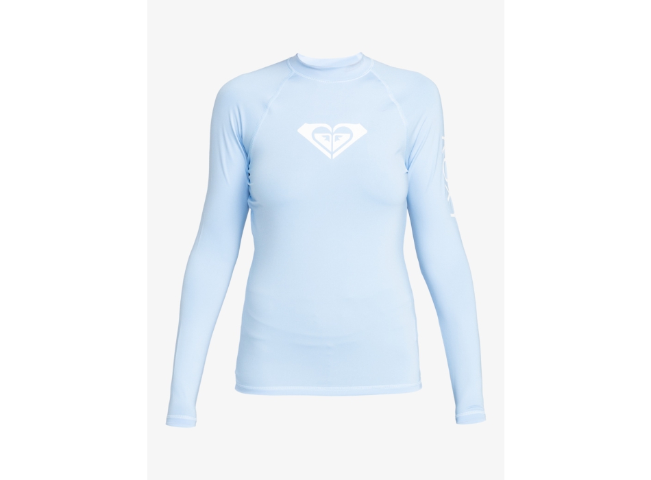 ROXY LYCRA MANICA LUNGA WHOLE HEART DONNA UPF50 BEL AIR BLUE