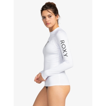 ROXY LYCRA MANICA LUNGA WHOLE HEART DONNA UPF50 WHITE