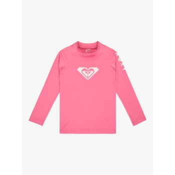 ROXY LYCRA MANICA LUNGA WHOLE HEART RAGAZZA 2-7 ANNI UPF50 SANGRIA SUNSET