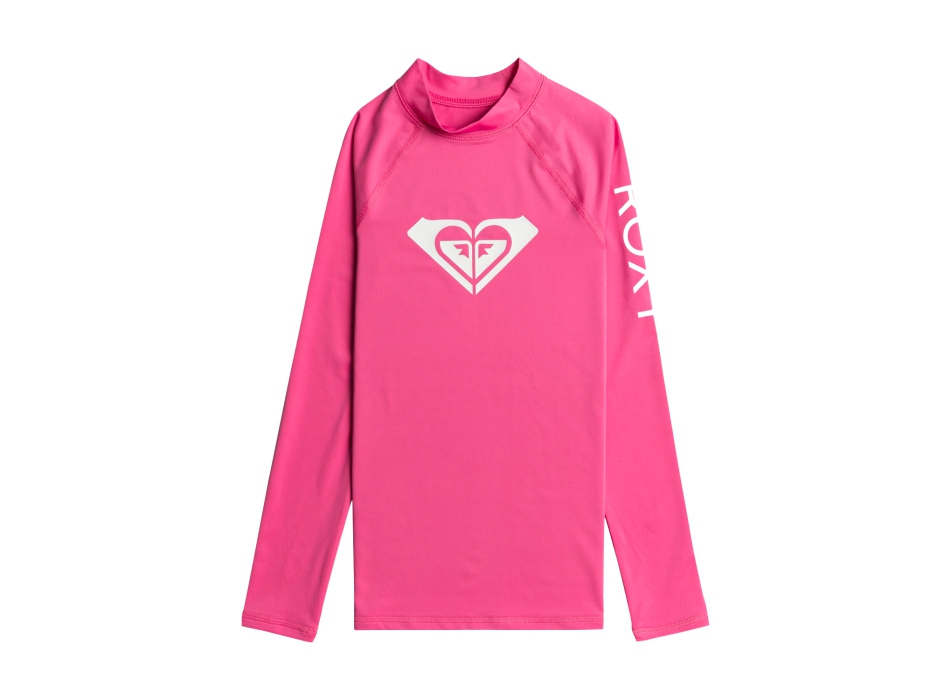 ROXY LYCRA MANICA LUNGA WHOLE HEART RAGAZZA UPF50 PINK