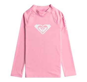 ROXY LYCRA MANICA LUNGA WHOLE HEART RAGAZZA UPF50 PRISM PINK