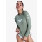 ROXY LYCRA MANICA LUNGA WHOLE HEARTED DONNA UPF50 OIL GREEN