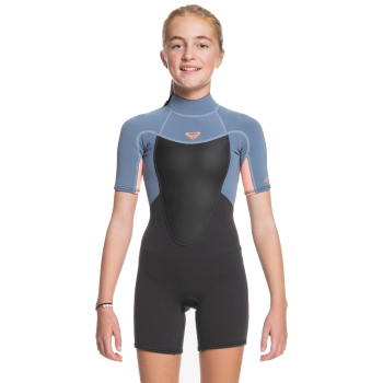 ROXY PROLOGUE 2/2 BACK ZIP MUTA CORTA RAGAZZA 2-16 ANNI