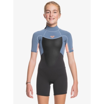 ROXY PROLOGUE 2/2 BACK ZIP MUTA CORTA RAGAZZA 2-16 ANNI