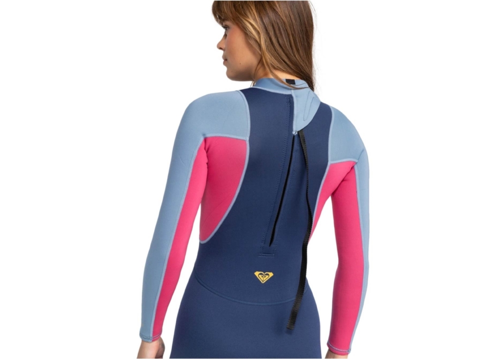 ROXY PROLOGUE 2/2 BACK ZIP MUTA ESTIVA MANICHE LUNGHE DONNA POW
