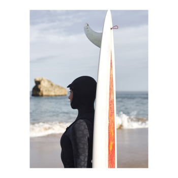 ROXY SWELL SERIES 5/4/3 FRONT ZIP MUTA INTERA CON CAPPUCCIO DONNA JET BLACK