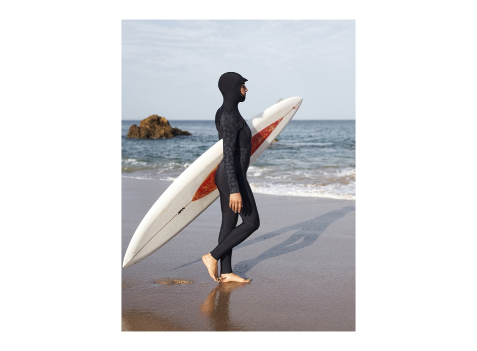 ROXY SWELL SERIES 5/4/3 FRONT ZIP MUTA INTERA CON CAPPUCCIO DONNA JET BLACK