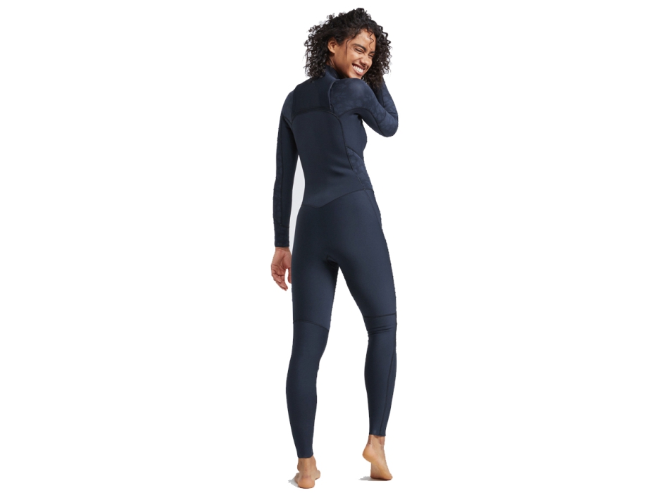 ROXY SWELL SERIES 5/4/3  MUTA DONNA FRONT ZIP BLACK