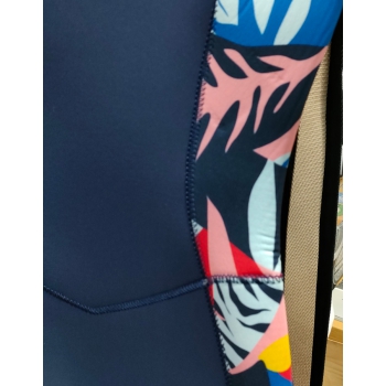 ROXY SYNCRO 4/3 FRONT ZIP MUTA INTERA DONNA NAVY NIGHTS