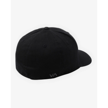 RVCA FLEX FIT CAPPELLINO BLACK