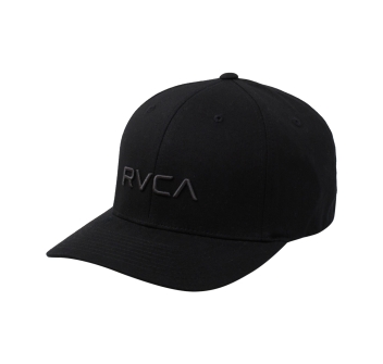 RVCA FLEX FIT CAPPELLINO BLACK