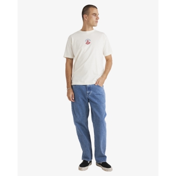 RVCA KEEP CHARMER T-SHIRT ANTIQUE WHITE