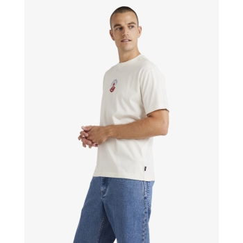 RVCA KEEP CHARMER T-SHIRT ANTIQUE WHITE