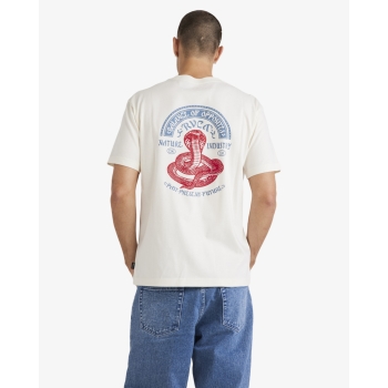 RVCA KEEP CHARMER T-SHIRT ANTIQUE WHITE