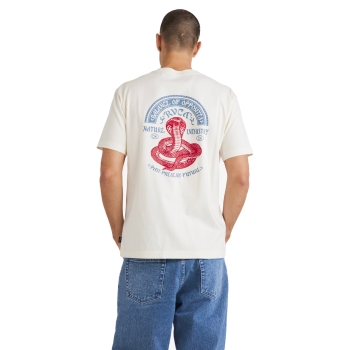 RVCA KEEP CHARMER T-SHIRT ANTIQUE WHITE