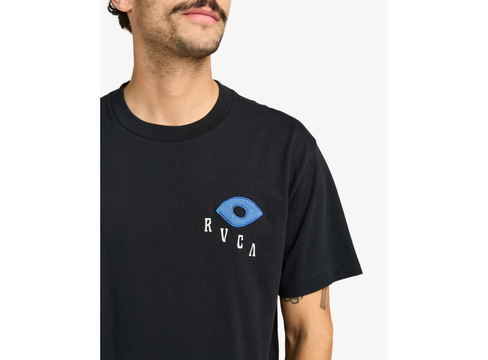 RVCA KEEP GROWING T-SHIRT BLACK