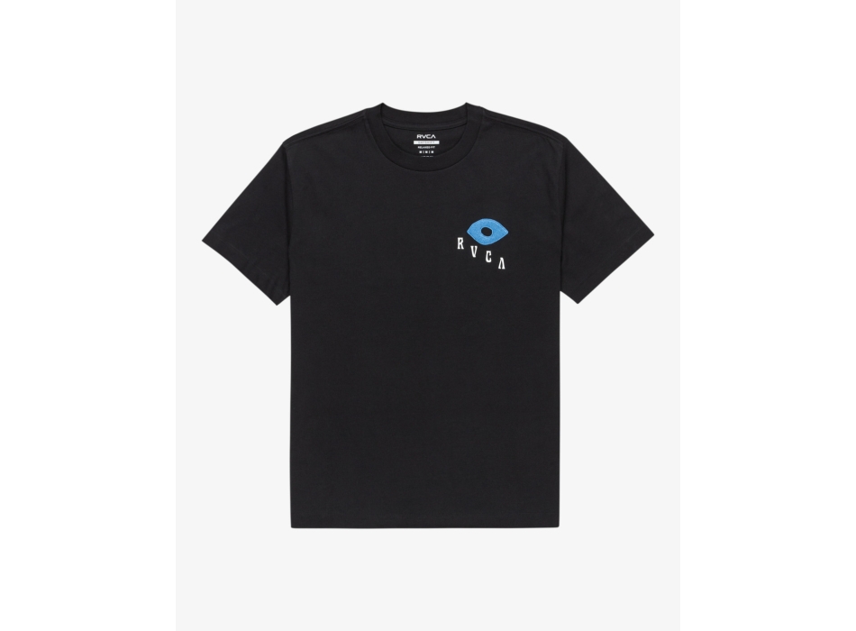 RVCA KEEP GROWING T-SHIRT BLACK