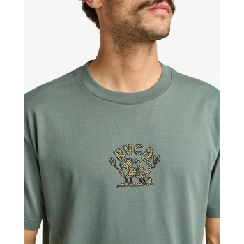 RVCA UNITED T-SHIRT BALSAM GREEN