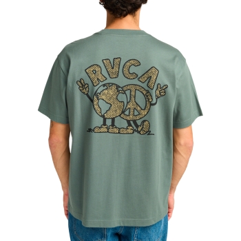 RVCA UNITED T-SHIRT BALSAM GREEN