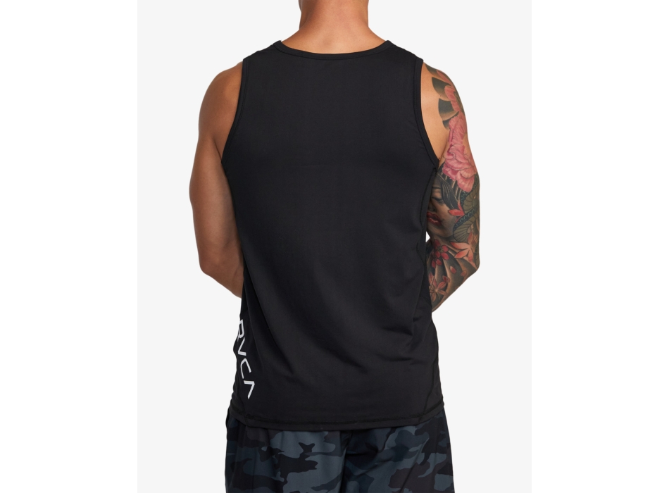 RVCA VA SPORT CANOTTA BLACK