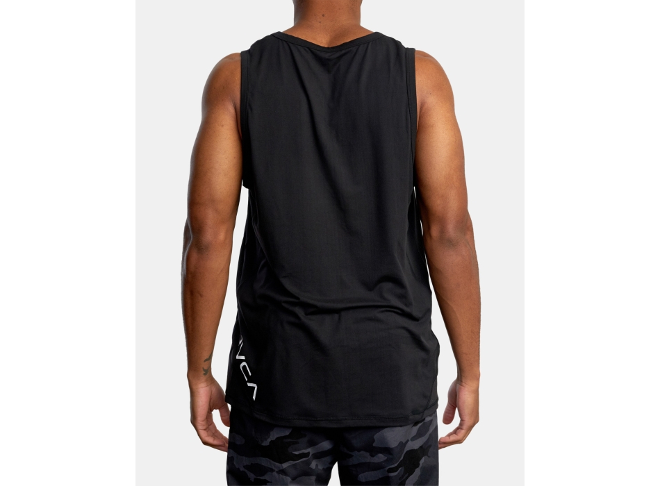 RVCA VA SPORT CANOTTA BLACK