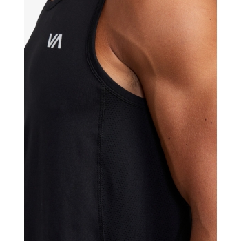 RVCA VA SPORT CANOTTA BLACK