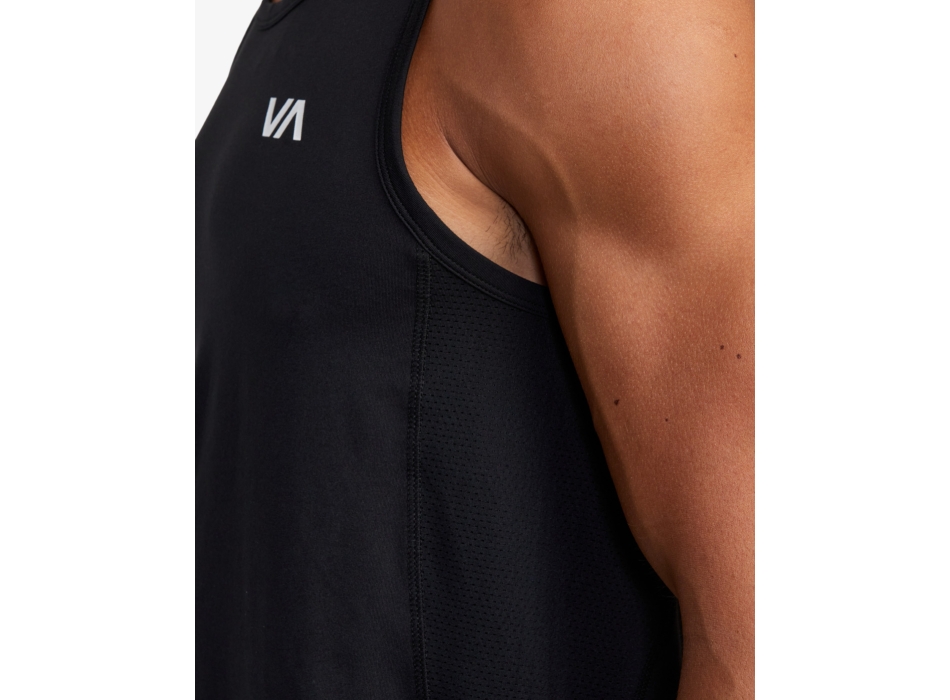 RVCA VA SPORT CANOTTA BLACK