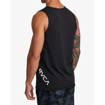 RVCA VA SPORT CANOTTA BLACK