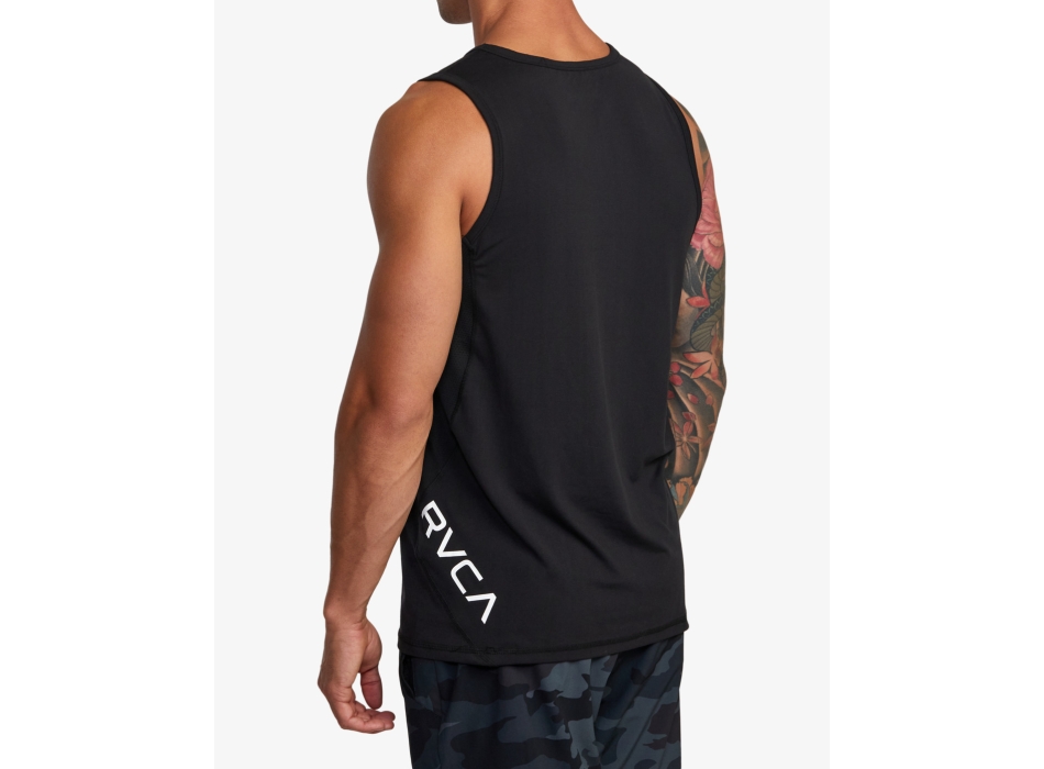 RVCA VA SPORT CANOTTA BLACK