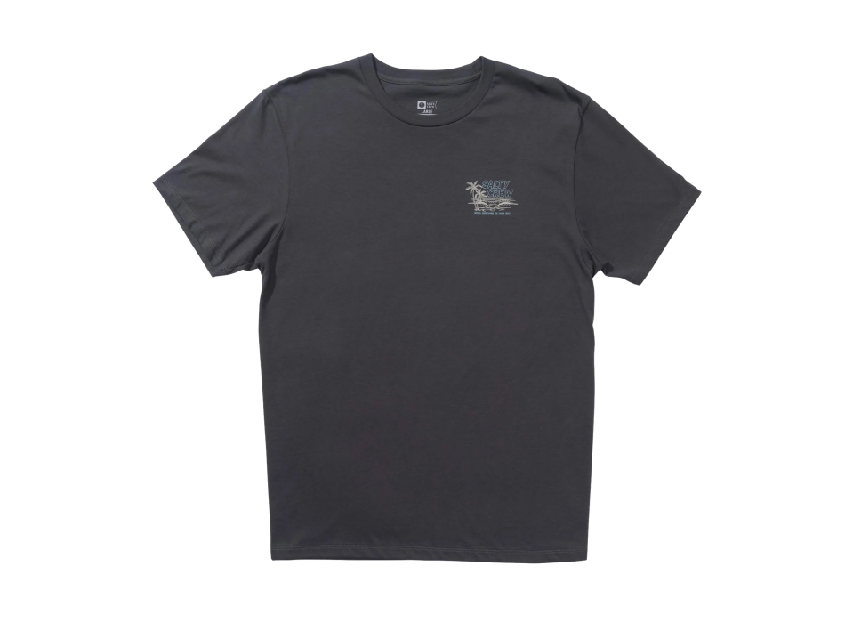 SALTY CREW A FRAME T-SHIRT CHARCOAL