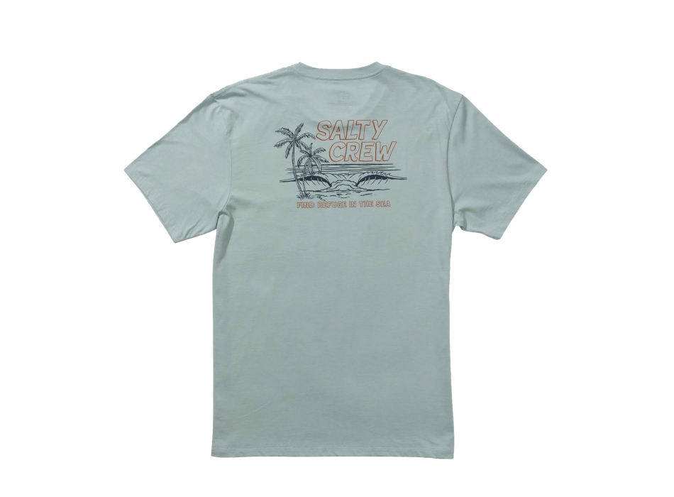 SALTY CREW A FRAME T-SHIRT MACKEREL