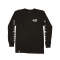 SALTY CREW ALPHA PREMIUM MAGLIA MANICHE LUNGHE BLACK