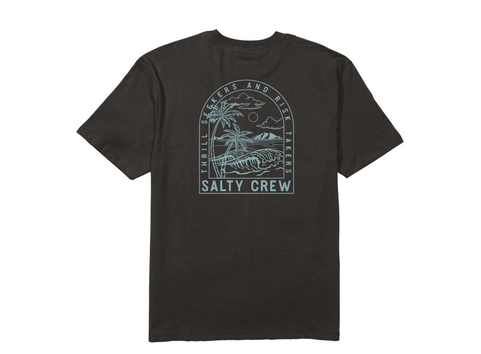 SALTY CREW ARCHWAY CLASSIC T-SHIRT BLACK