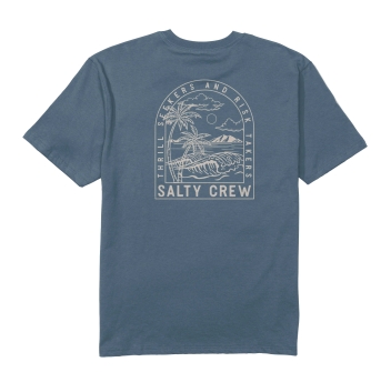 SALTY CREW ARCHWAY CLASSIC T-SHIRT SLATE