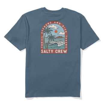 SALTY CREW ARCHWAY CLASSIC T-SHIRT SLATE