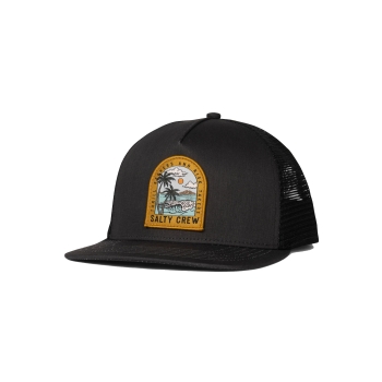 SALTY CREW ARCHWAY TRUCKER CAPPELLINO BLACK