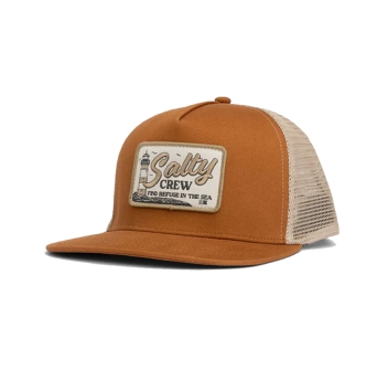 SALTY CREW ASHORE TRUCKER CAPPELLINO WASHED CLAY