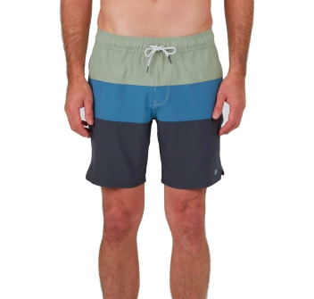 SALTY CREW BEACONS 2 ELASTIC BOARDSHORTS 18" DUSTY SAGE