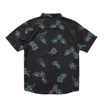 SALTY CREW BREEZER PERF BUTTON UP CAMICIA MANICHE CORTE UPF50+ PHANTOM