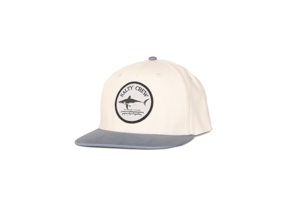 SALTY CREW BRUCE 6 PANELLI CAPPELLINO BAMBINO OFF WHITE SLATE