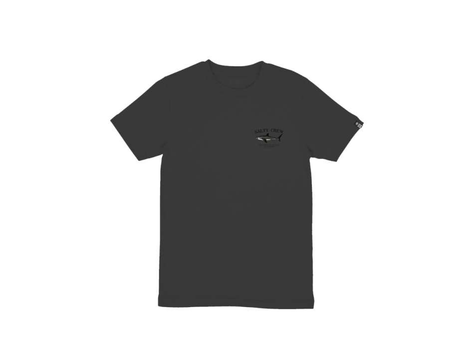 SALTY CREW BRUCE BOYS T-SHIRT CHARCOAL