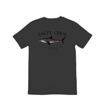 SALTY CREW BRUCE BOYS T-SHIRT CHARCOAL