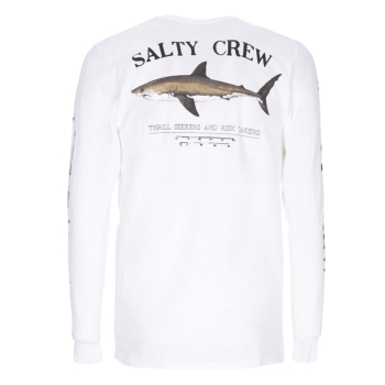 SALTY CREW BRUCE LYCRA MANICHE LUNGHE WHITE