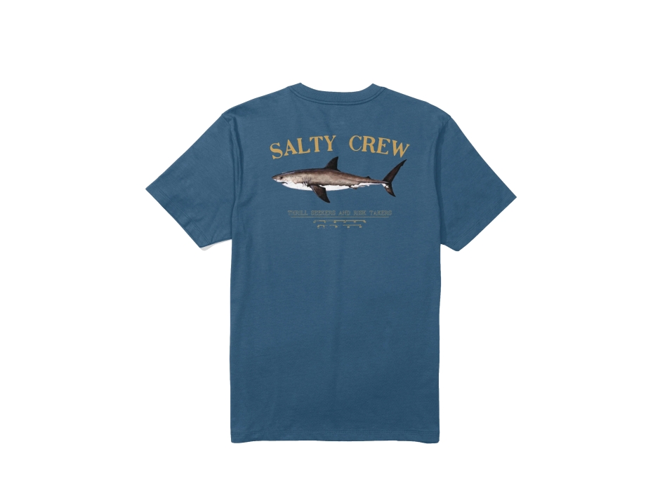 SALTY CREW BRUCE PREMIUM T-SHIRT CAST BLUE