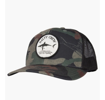 SALTY CREW BRUCE RETRO TRUCKER CAPPELLINO SALTY CAMO